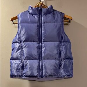 GAP Kids Lavender Puffer Vest